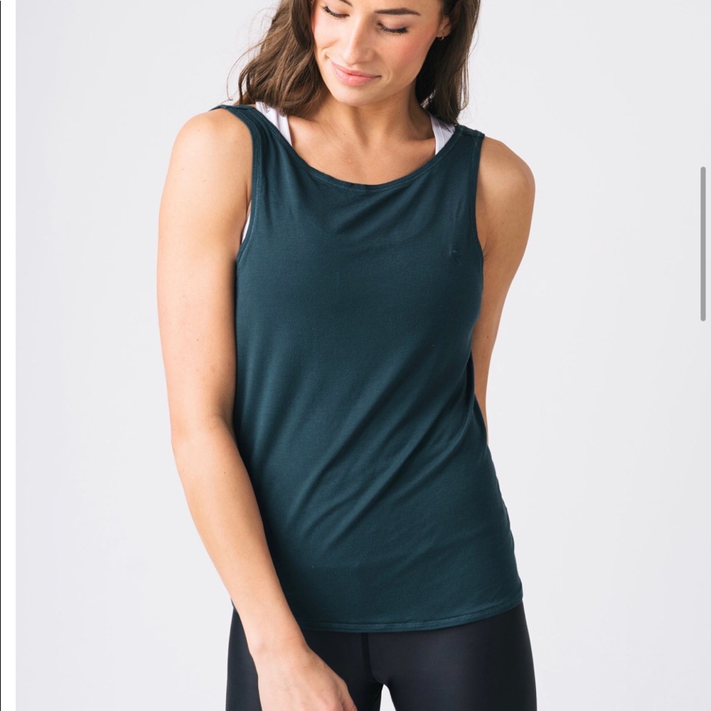 Nwt Midnight Blue Swirl Tank